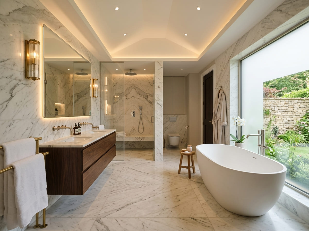 Custom Bathroom Renovation in Webster