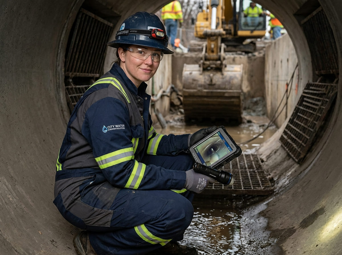 Sewer Line Inspection & Replacement in Webster